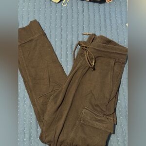 Forever 21 Black Joggers Relaxed Fit